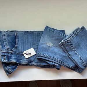 Levi 724 high rise slim straight women 28x32